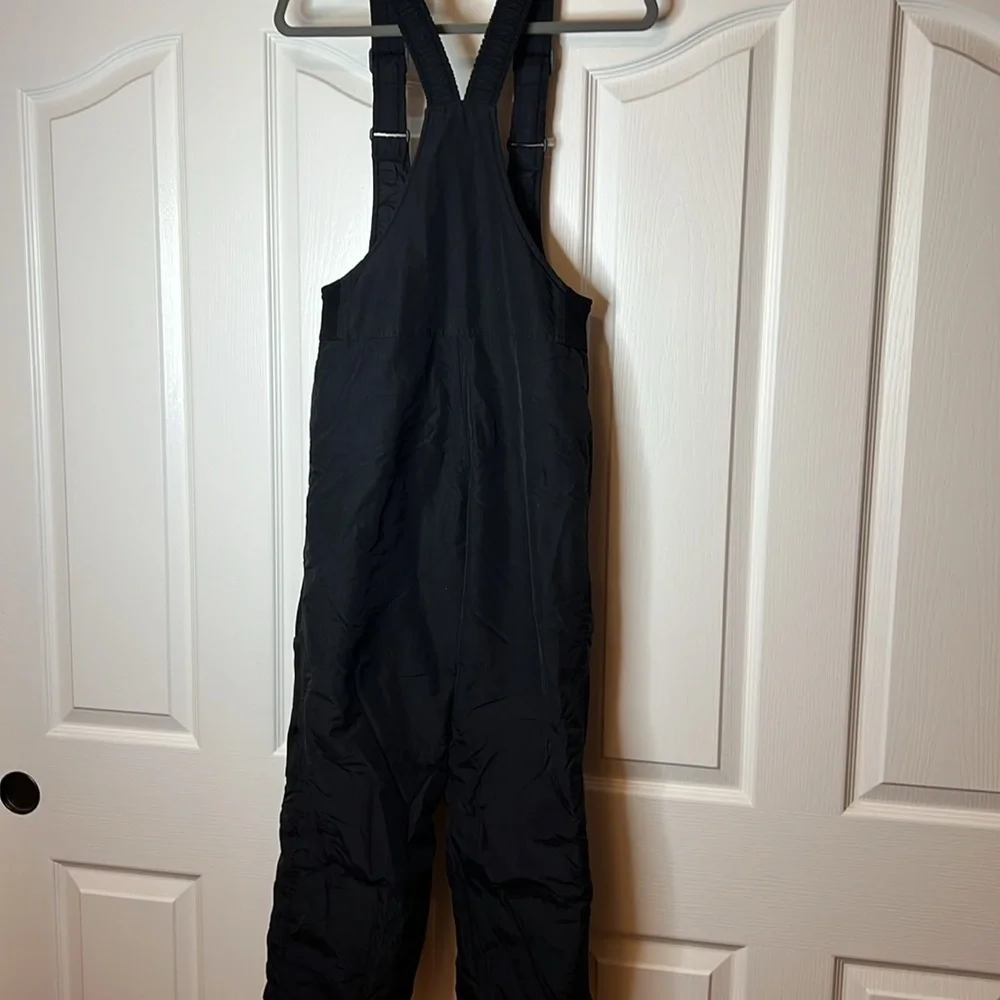 Youth Slalom Insulated Bibs Overalls Medium Black